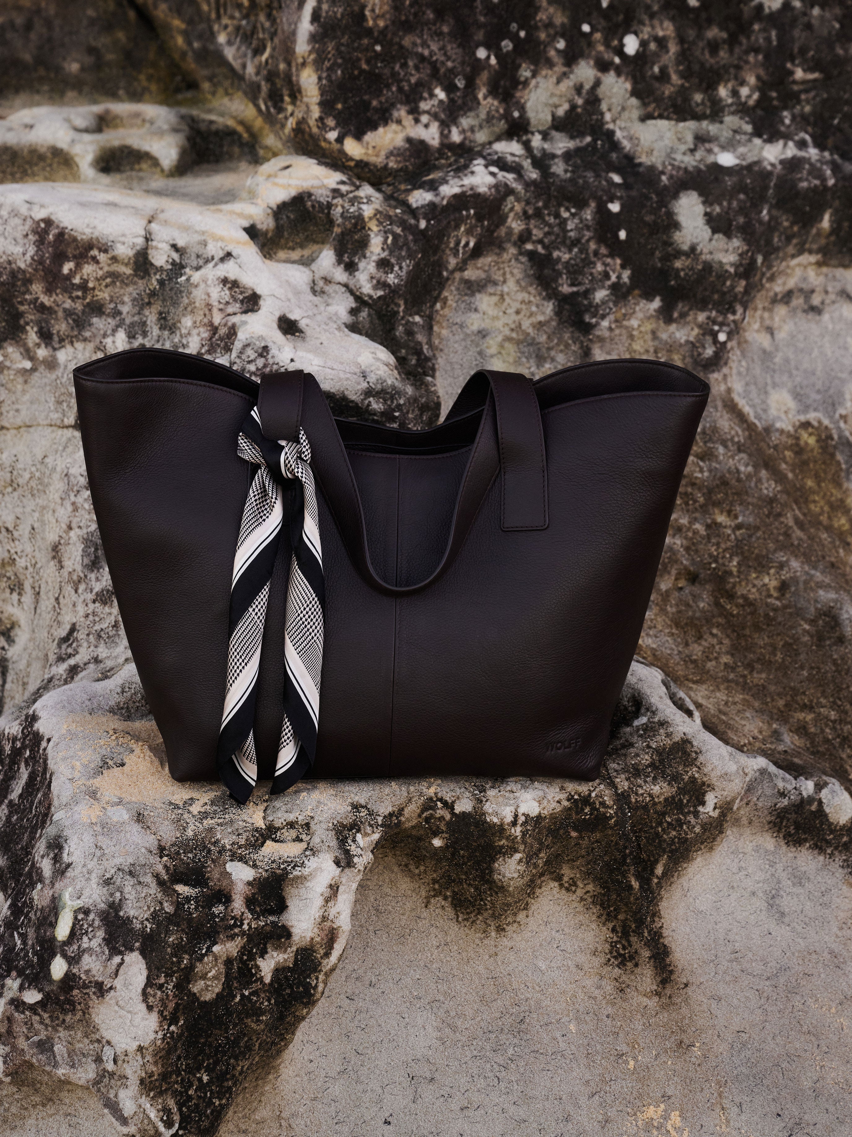 Silk Scarf - Check