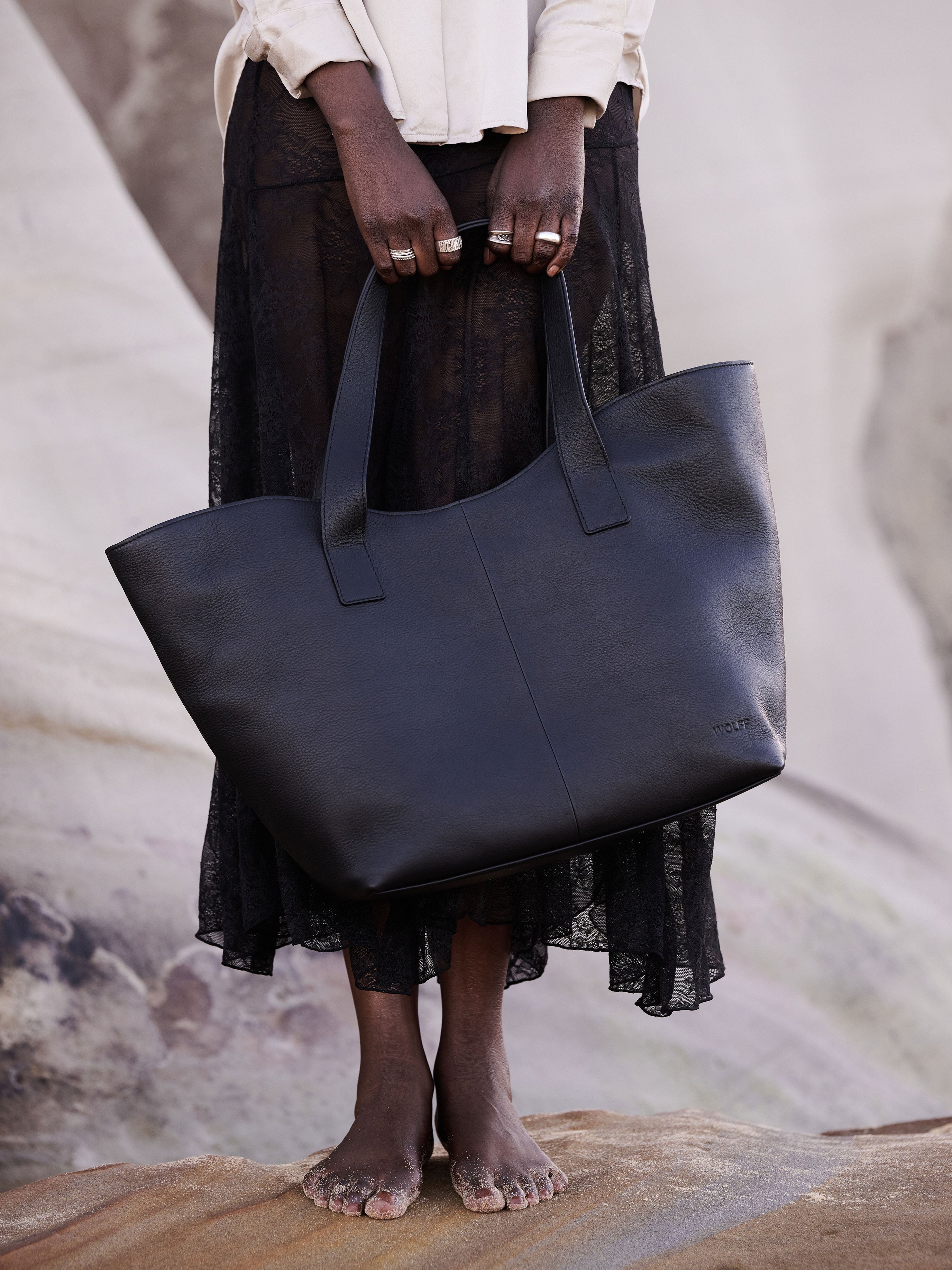 Sydney Tote Bag — Black