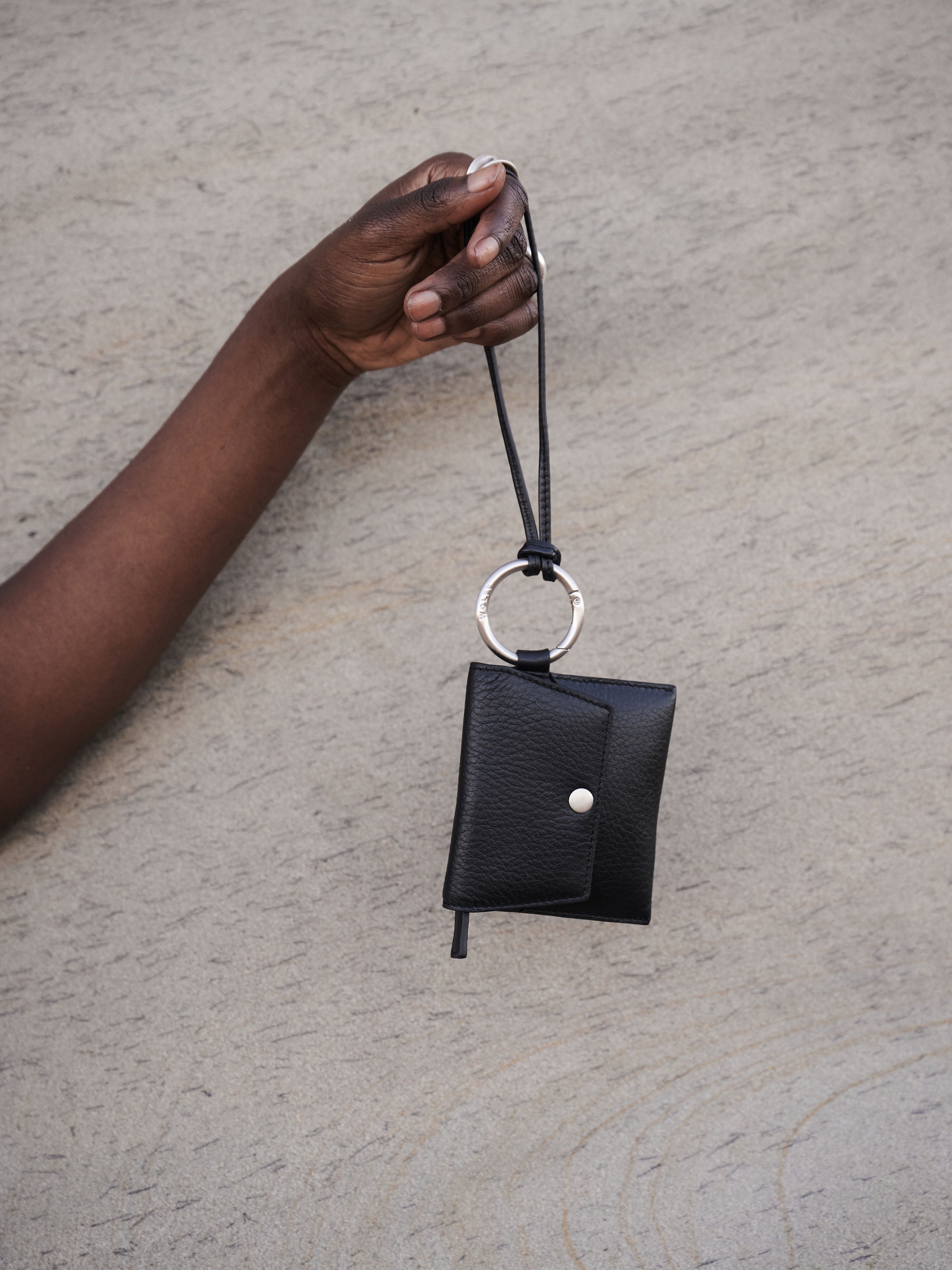 Elisa Mini Wallet — Black