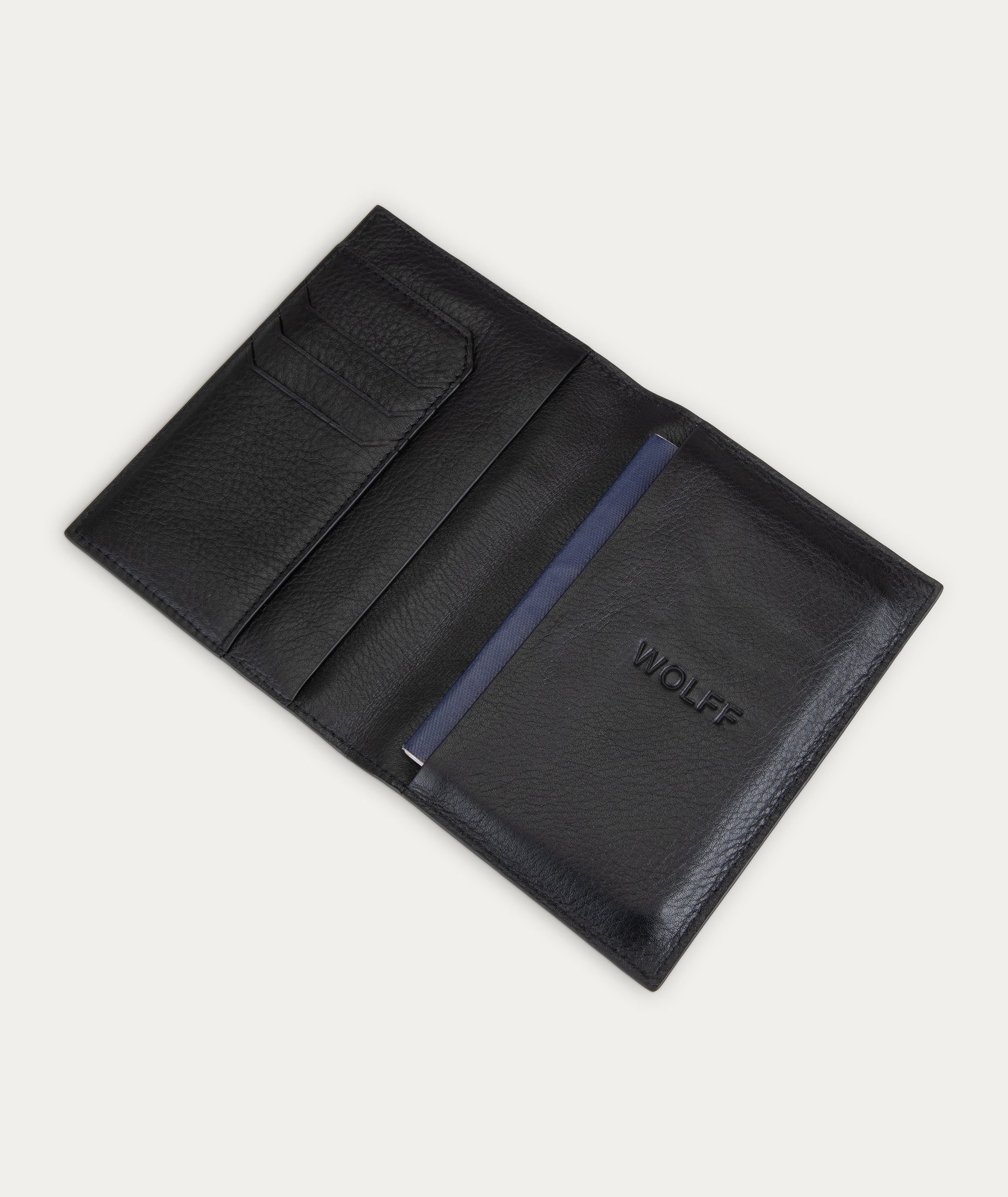 Bundle: Wallet & Passport Holder - black