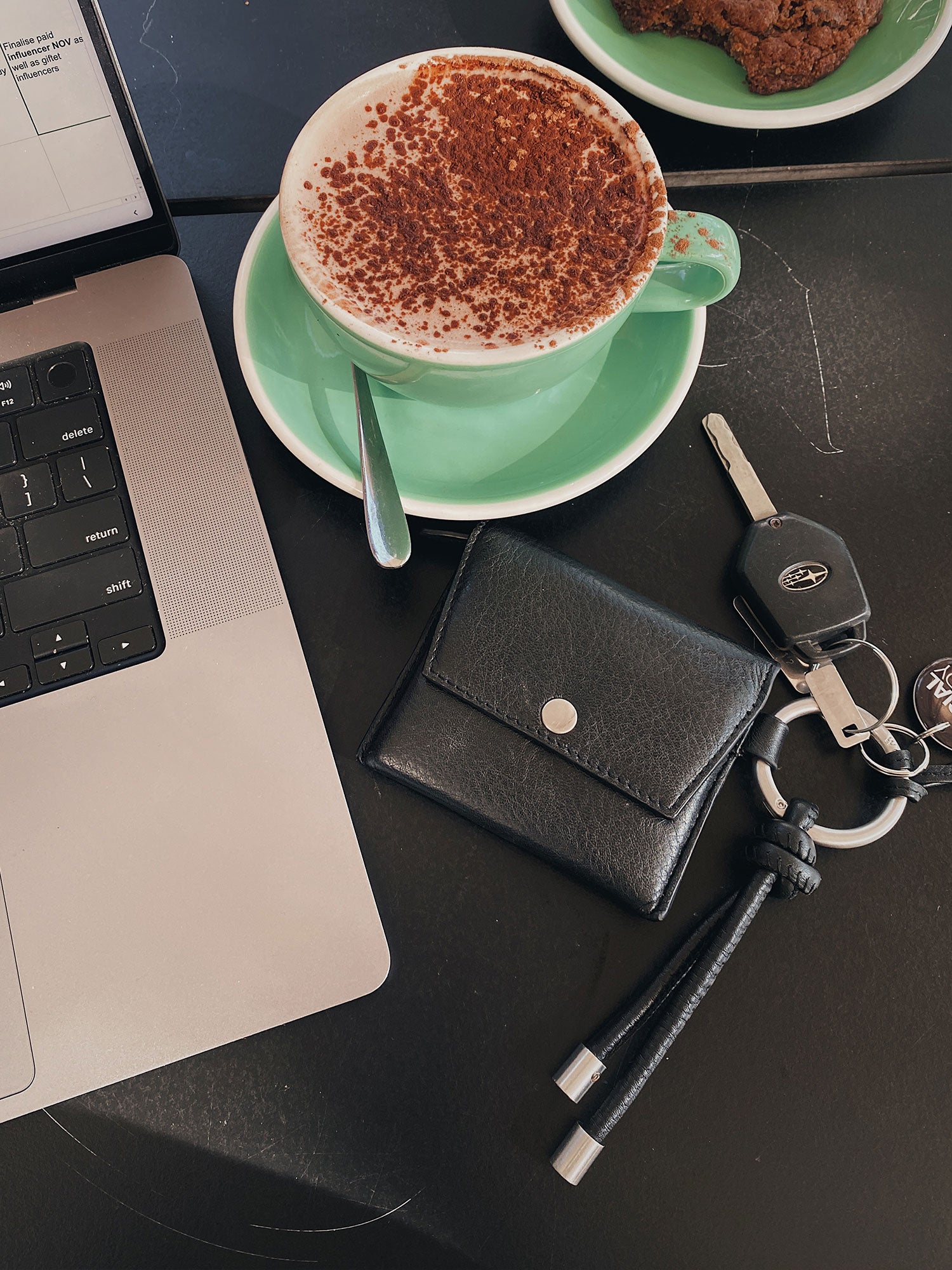 Wolff Signature Keyring — Black