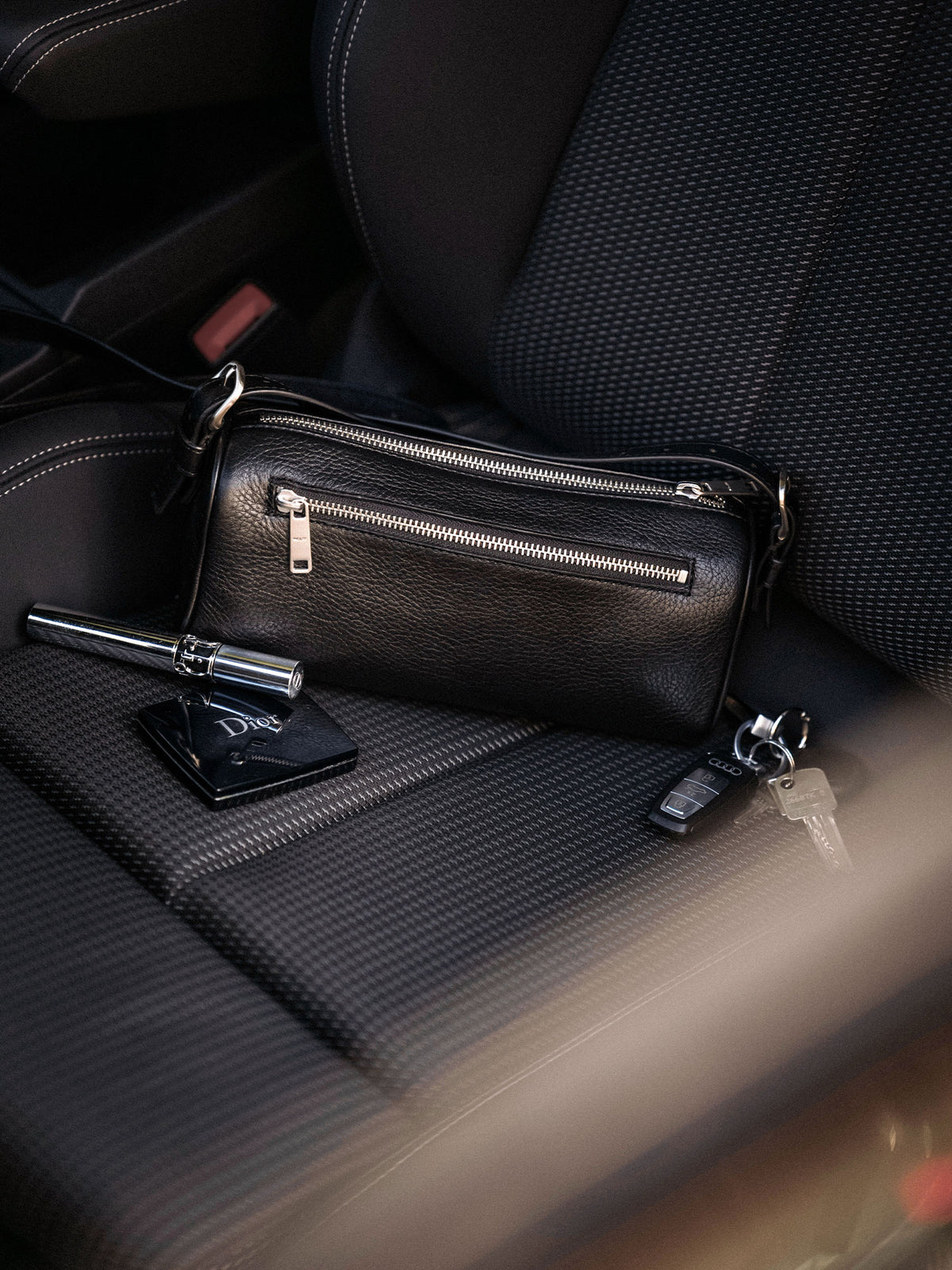 Tokyo Barrel Bag — Black