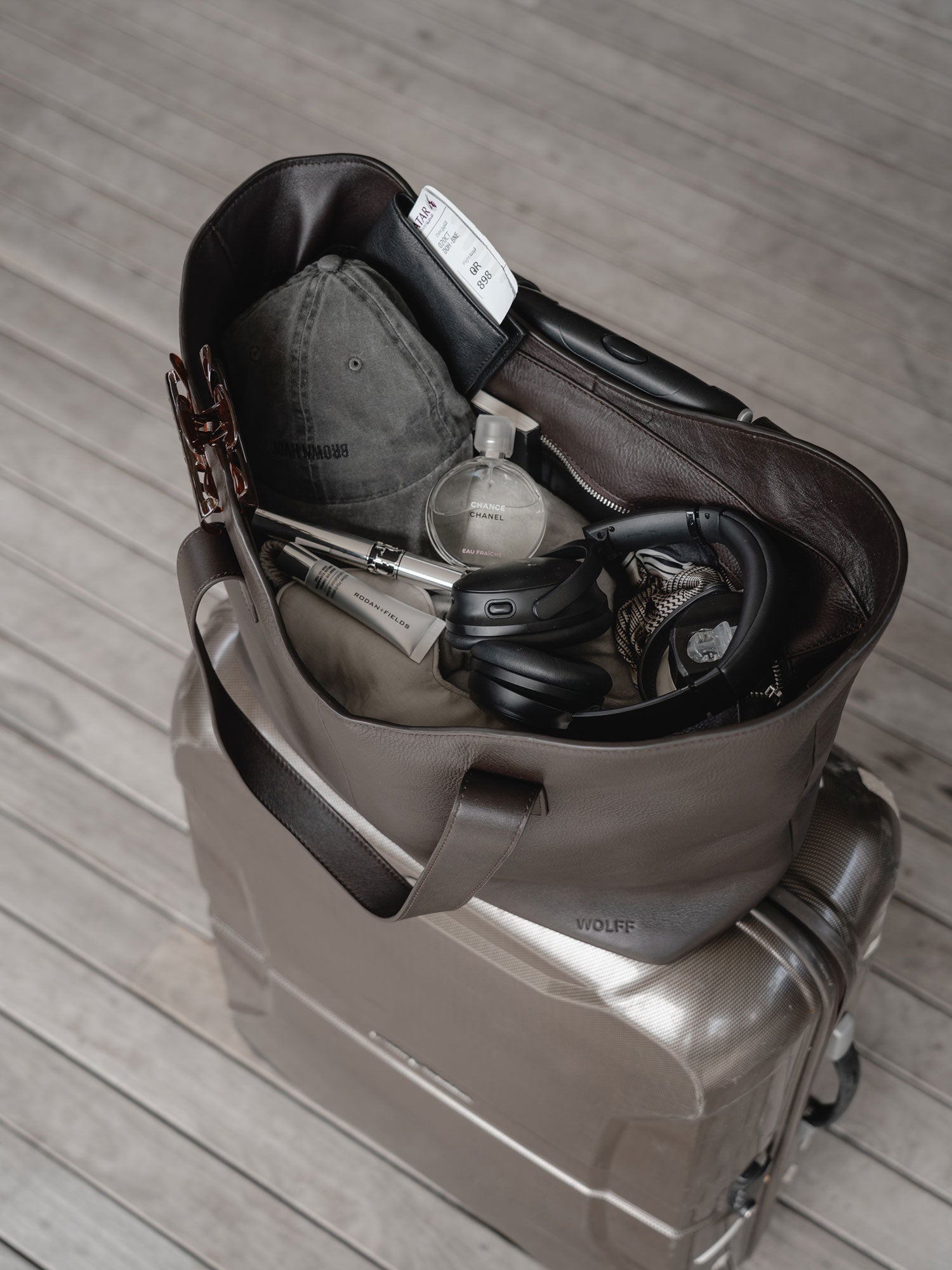 Sydney Tote Bag — Chocolate
