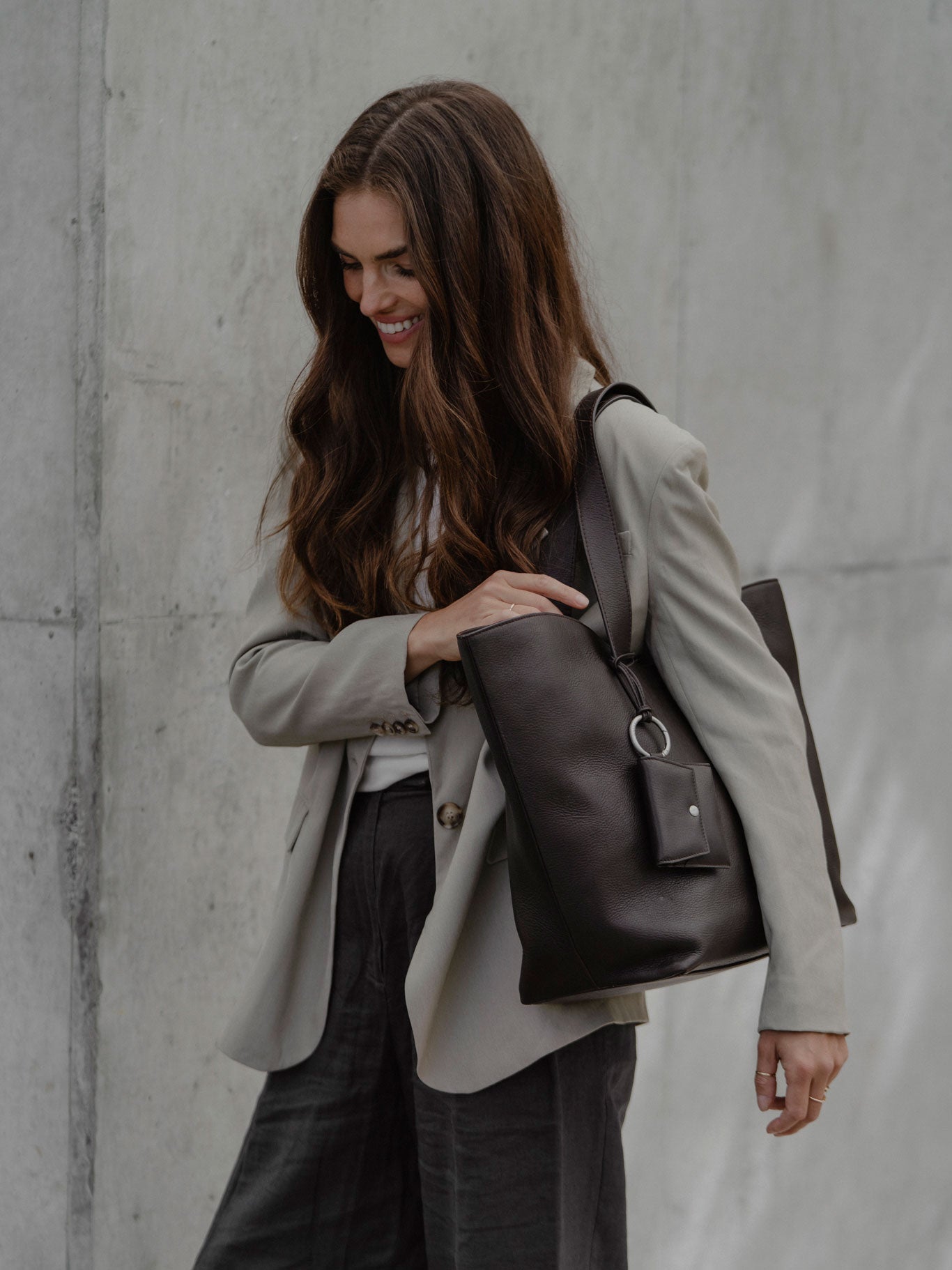 Sydney Tote Bag — Chocolate