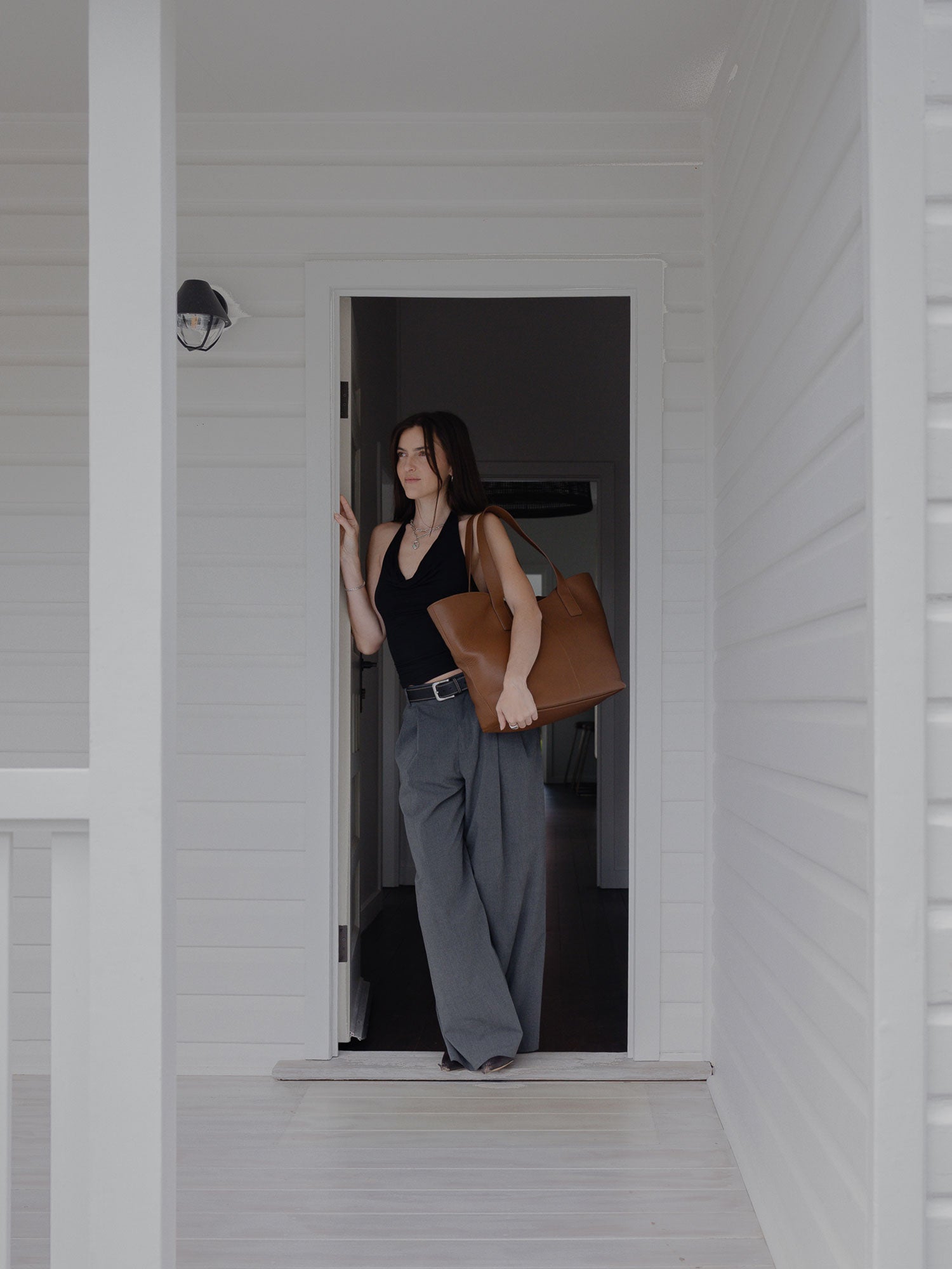 Sydney Tote Bag — Tan
