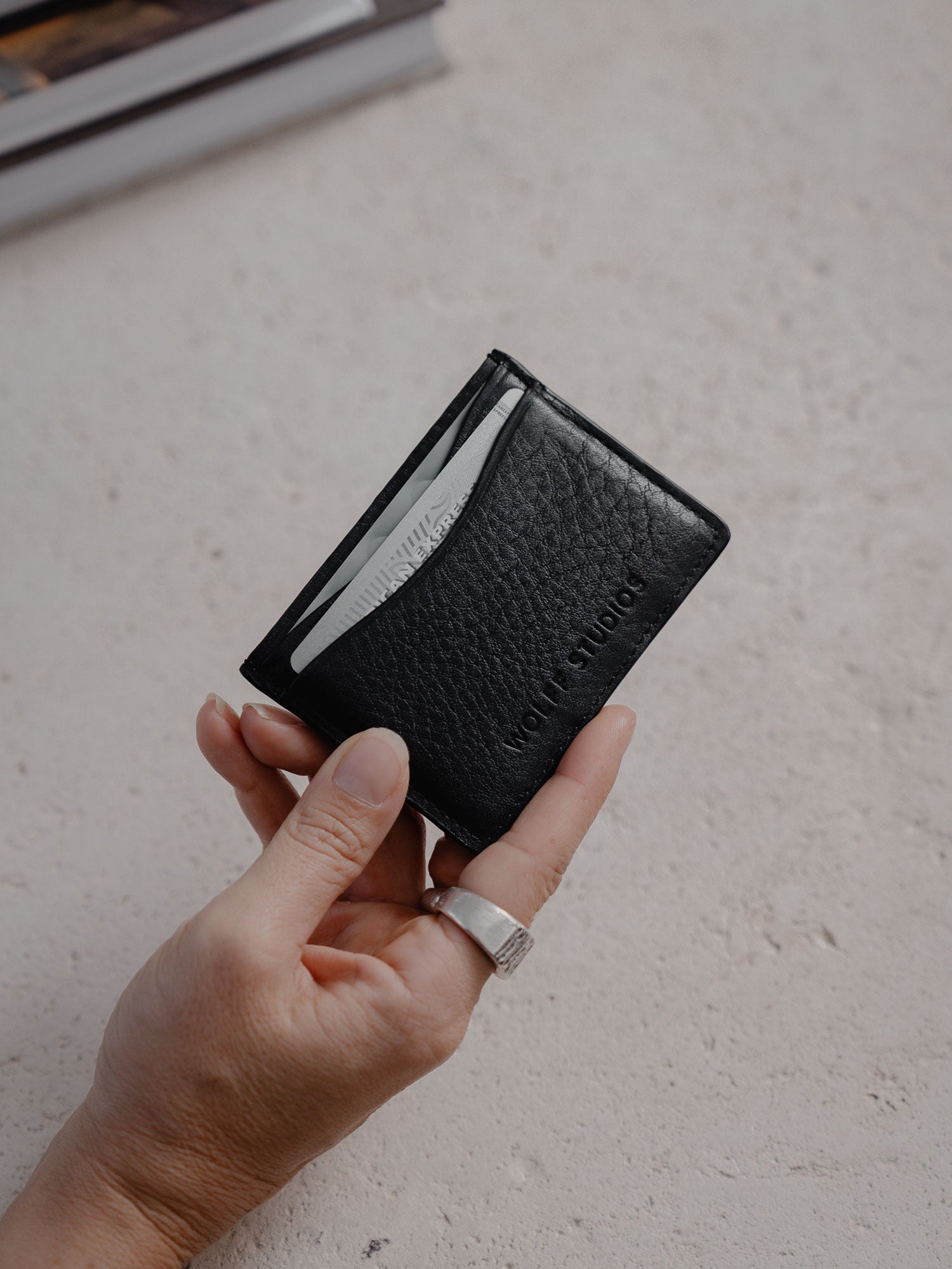 Seoul Card Holder — Black