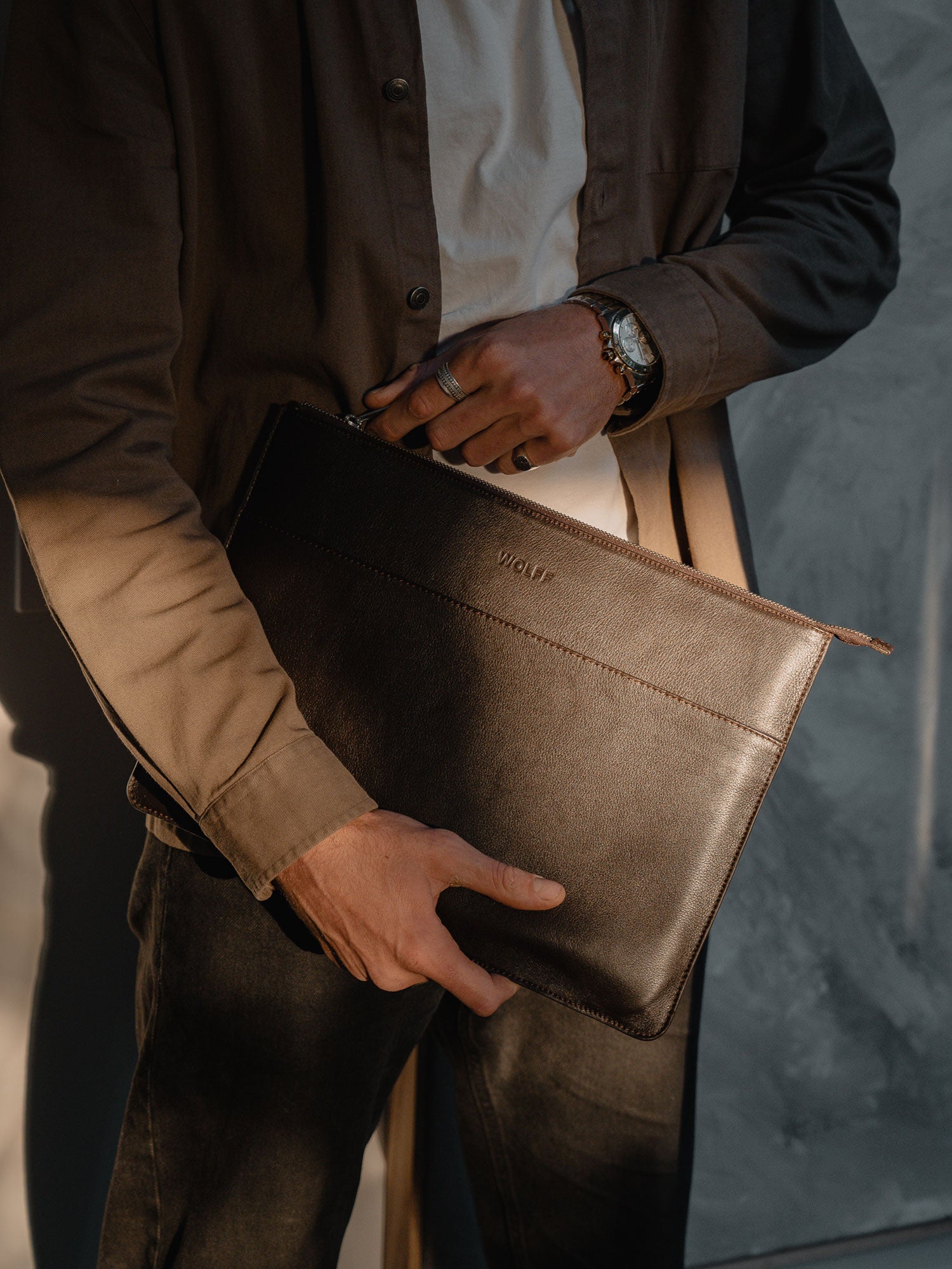 Oslo Laptop Sleeve — Chocolate 16inch