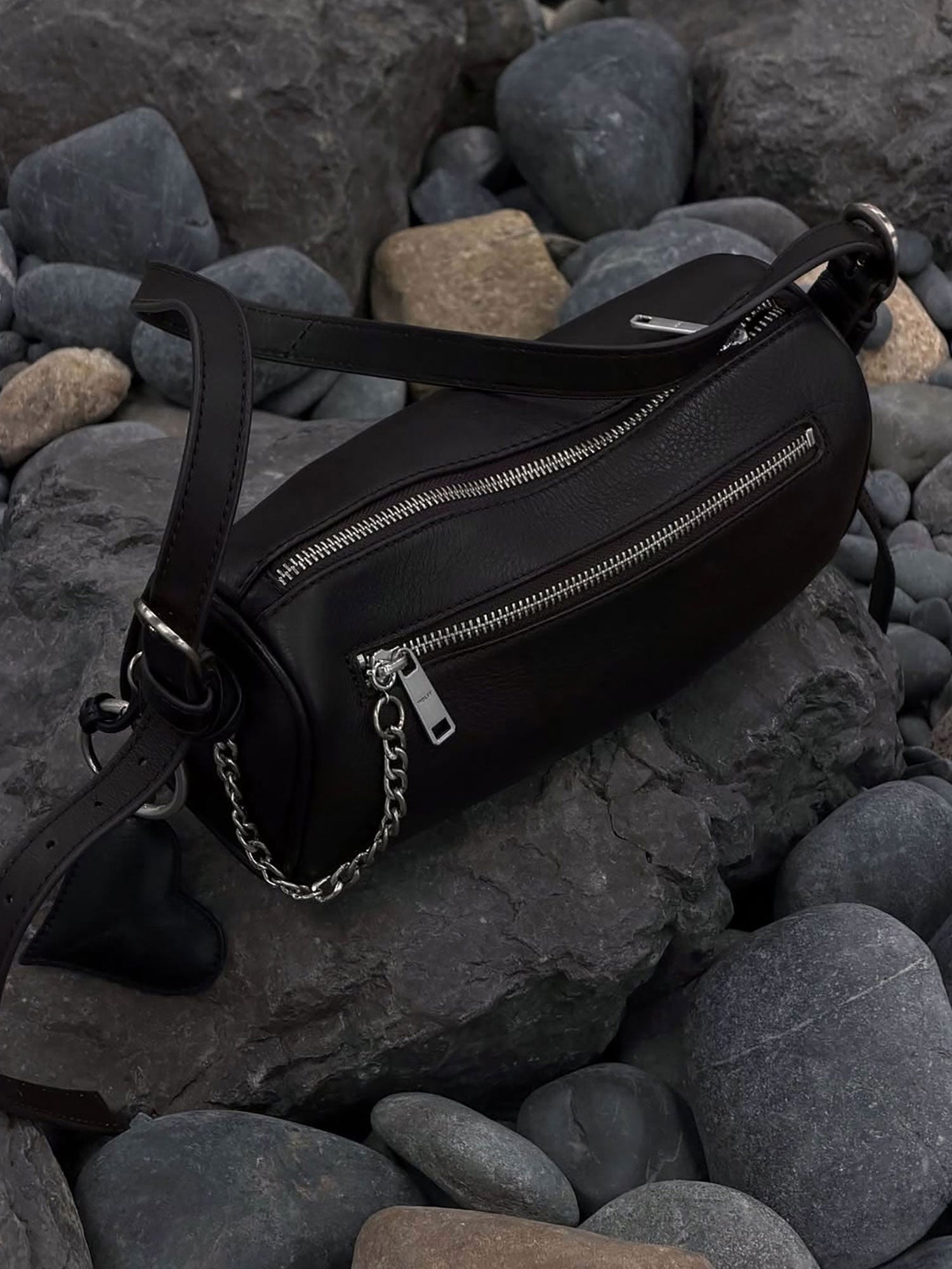 Tokyo Barrel Bag — Chocolate