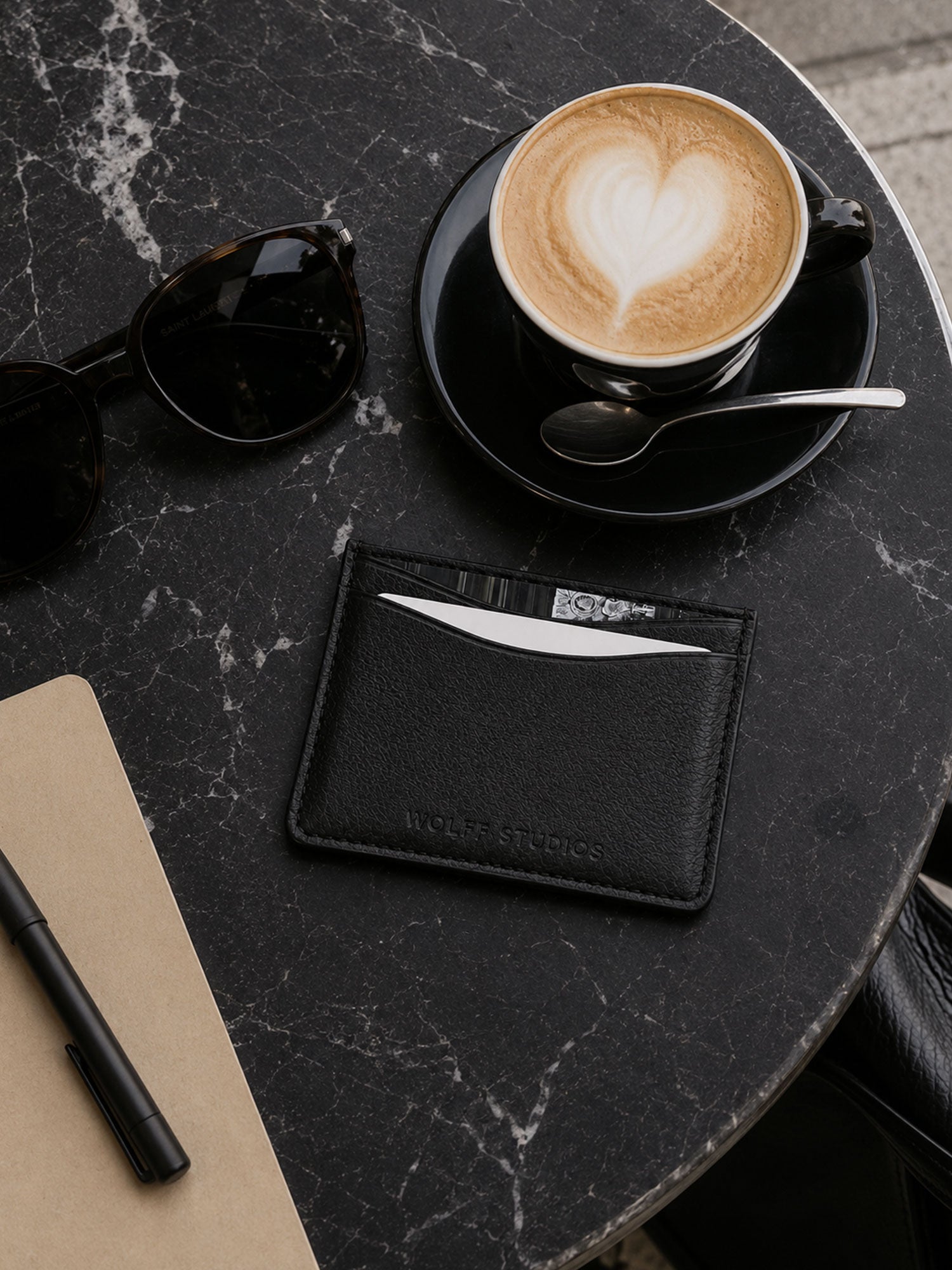 Seoul Card Holder — Black