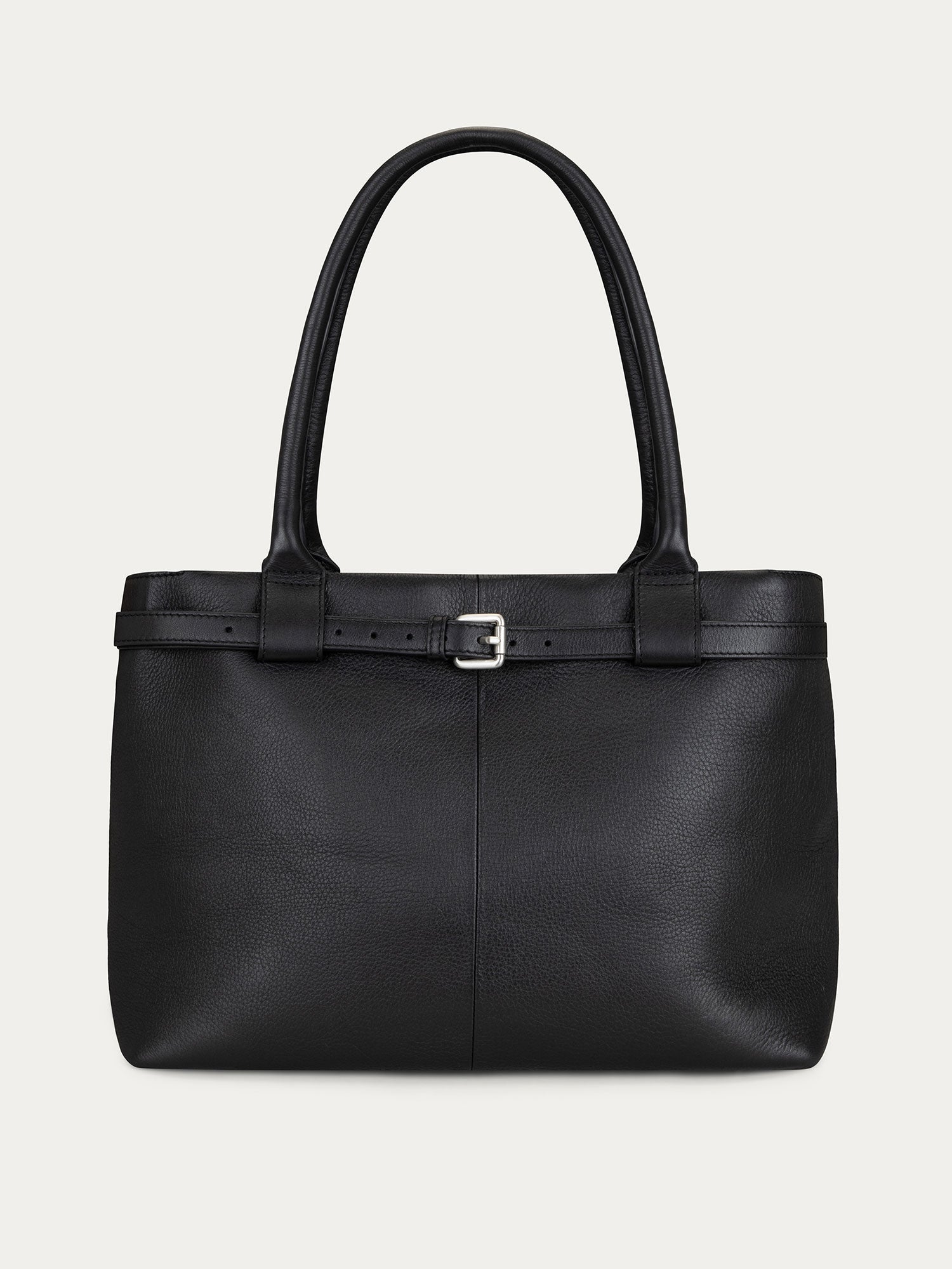 Paris Tote by @dom.overseas — Black, thin belt