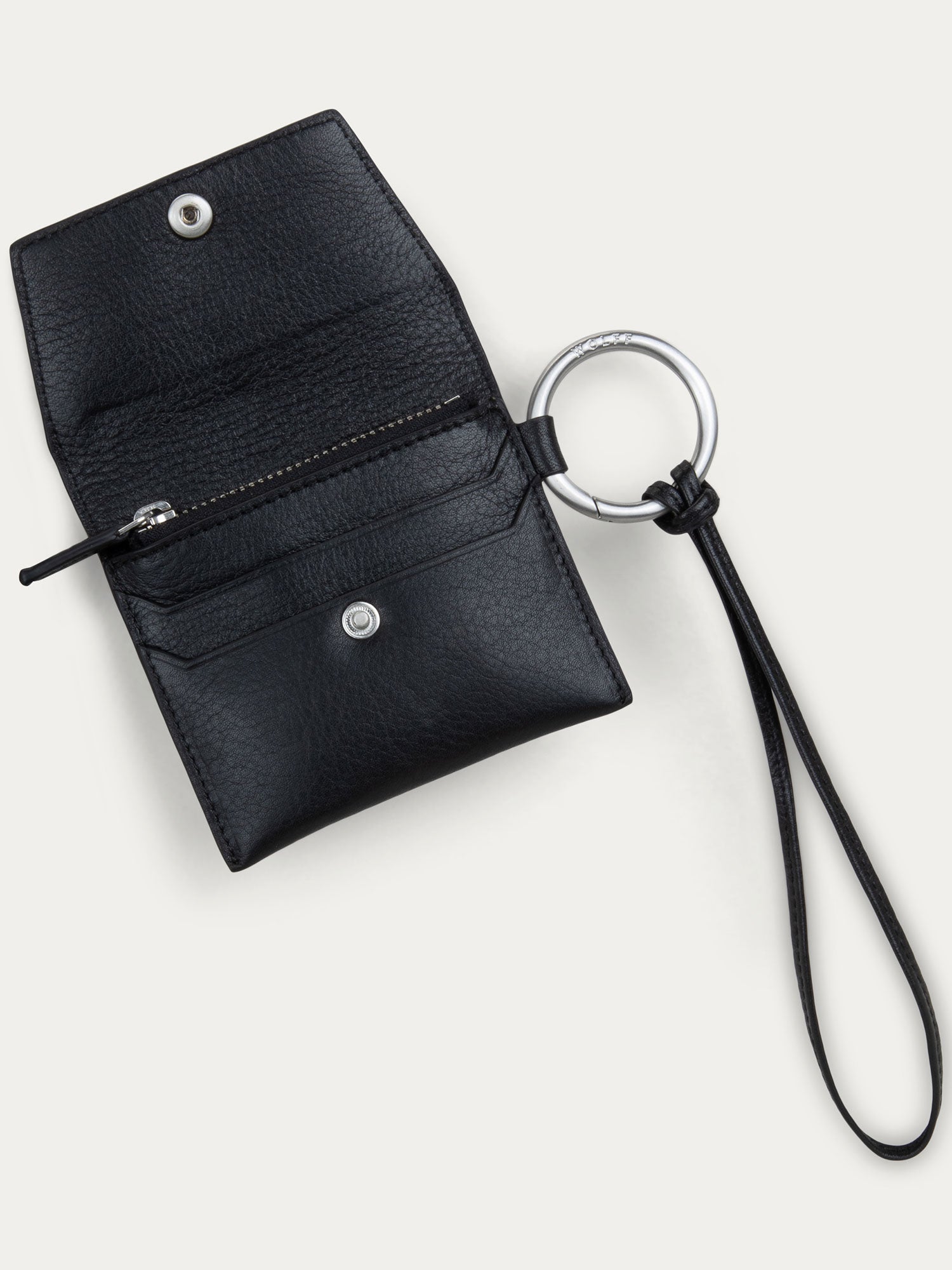 Elisa Mini Wallet — Black