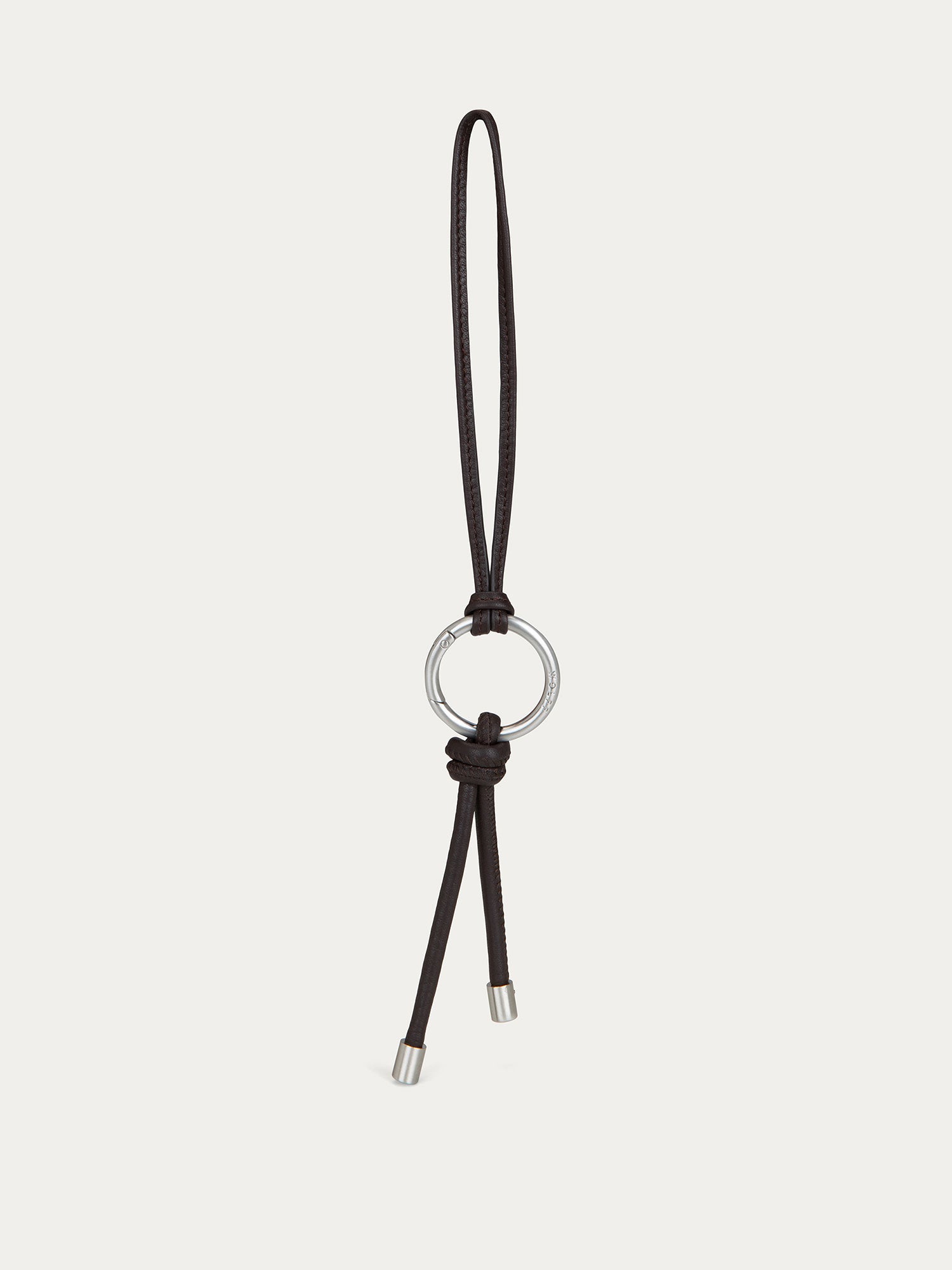 Wolff Signature Keyring — Chocolate