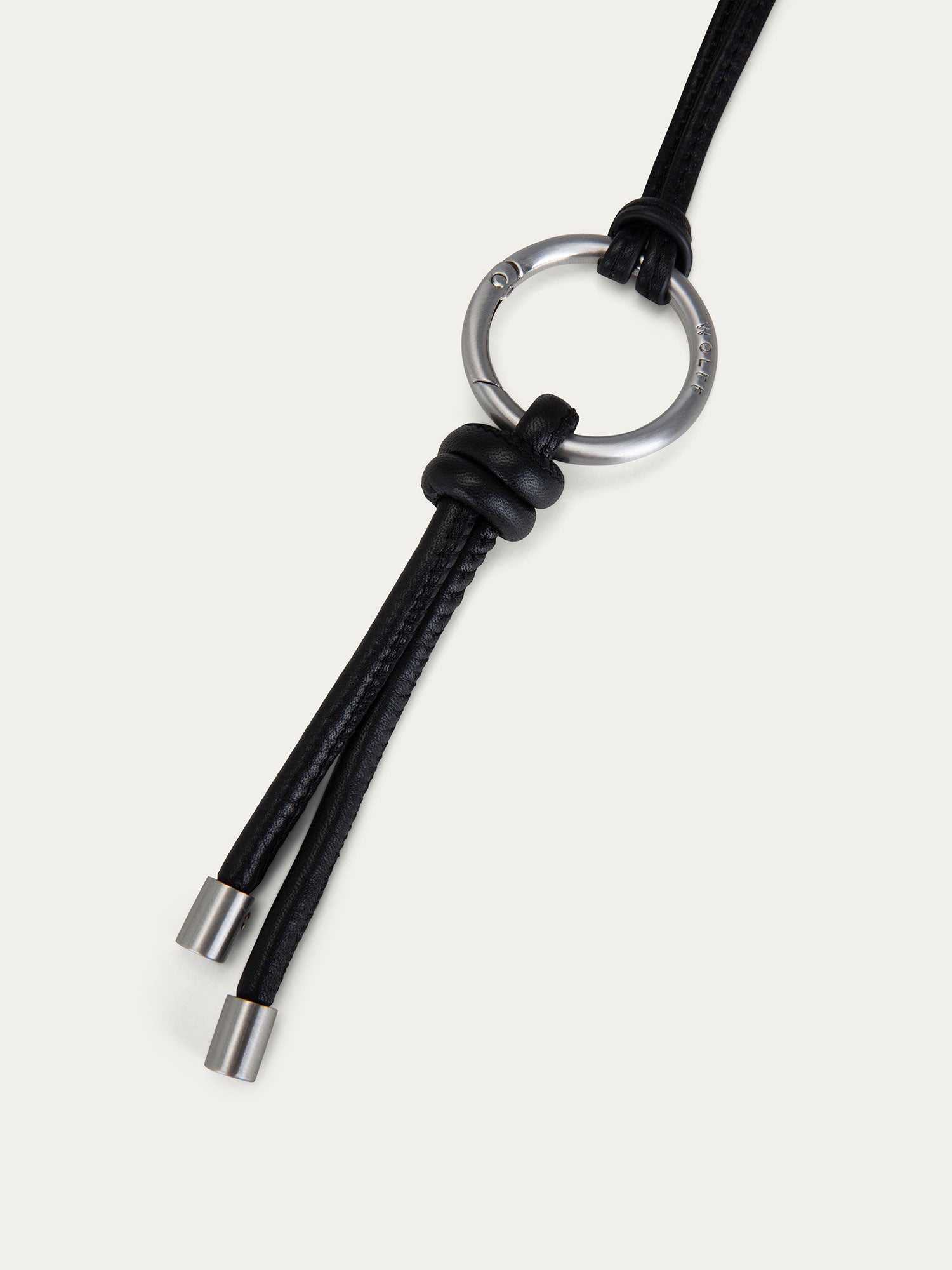 Wolff Signature Keyring — Black