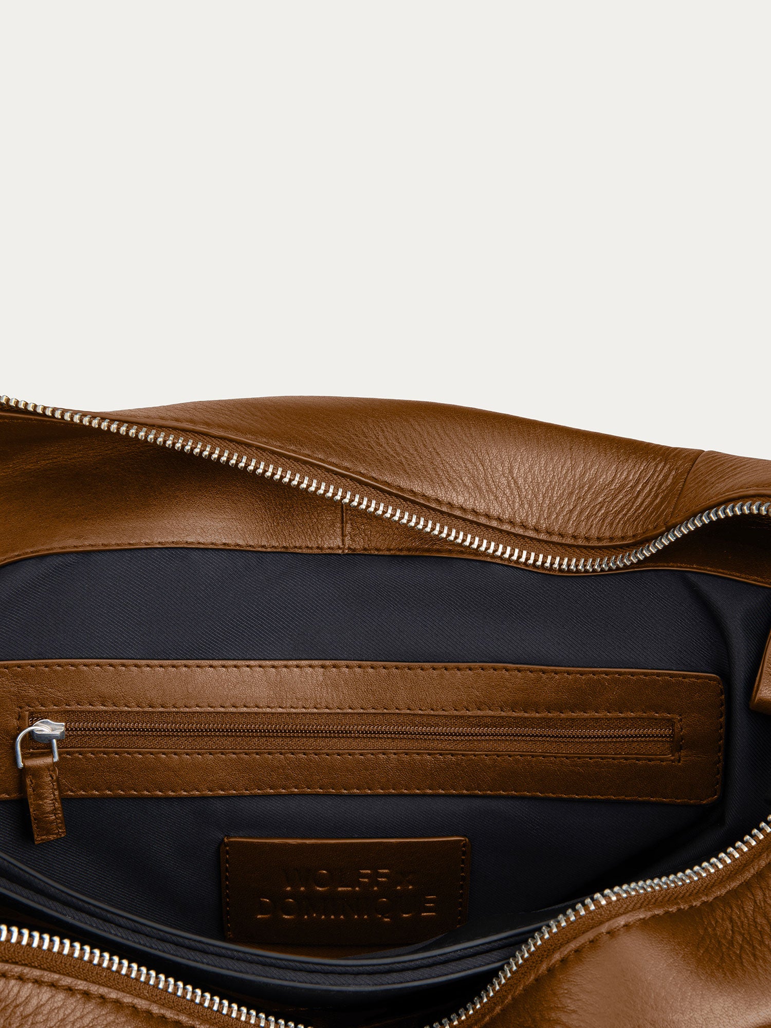 The Paris Commuter Tote — Tan, thin belt