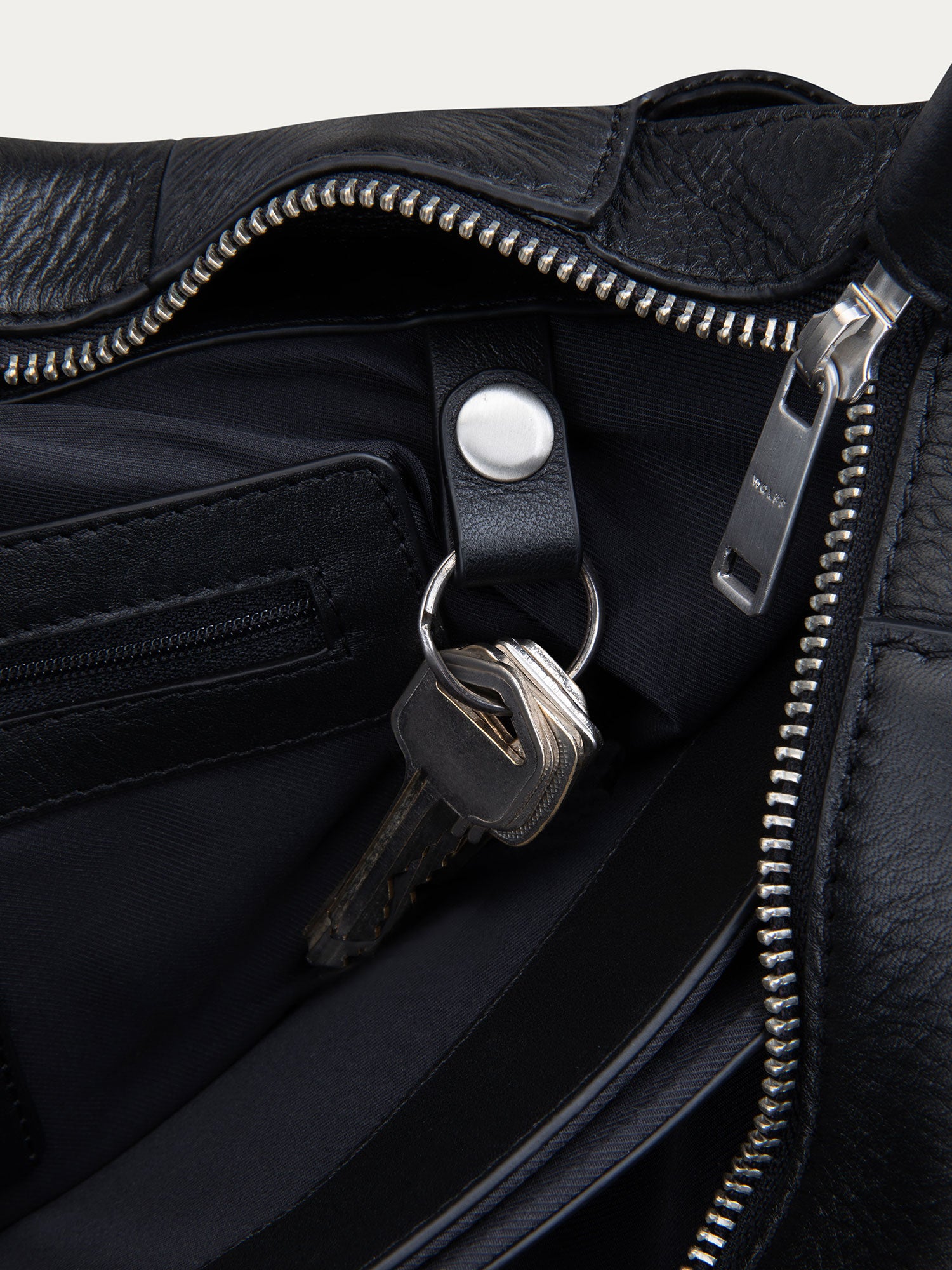 Paris Tote by @dom.overseas — Black, wide belt