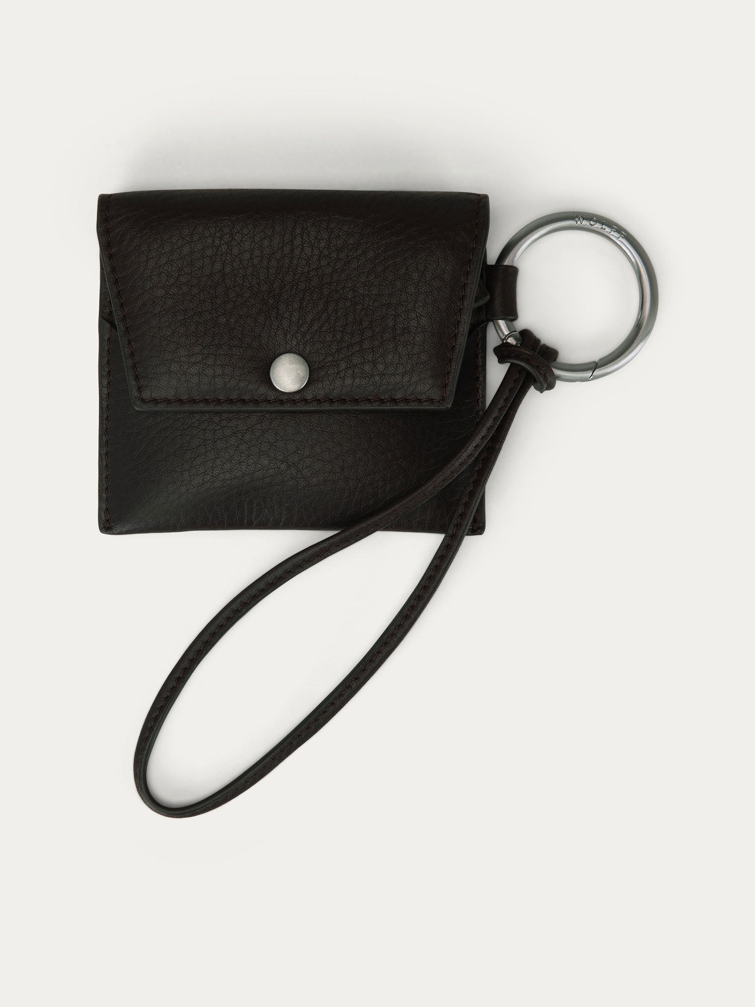 Elisa Mini Wallet — Chocolate