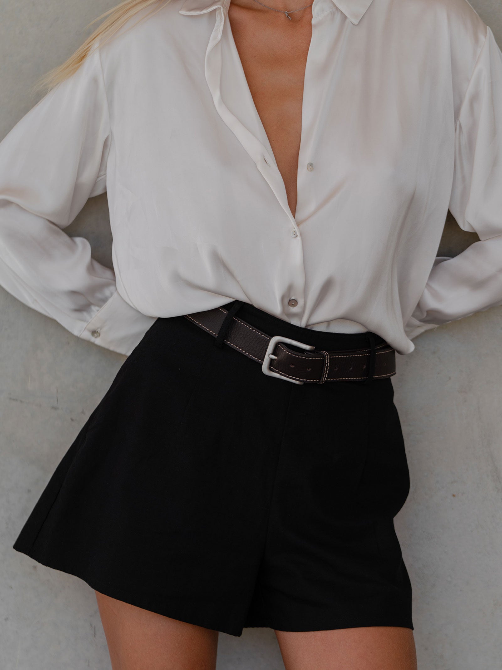 Paris Belt — Chocolate, wide