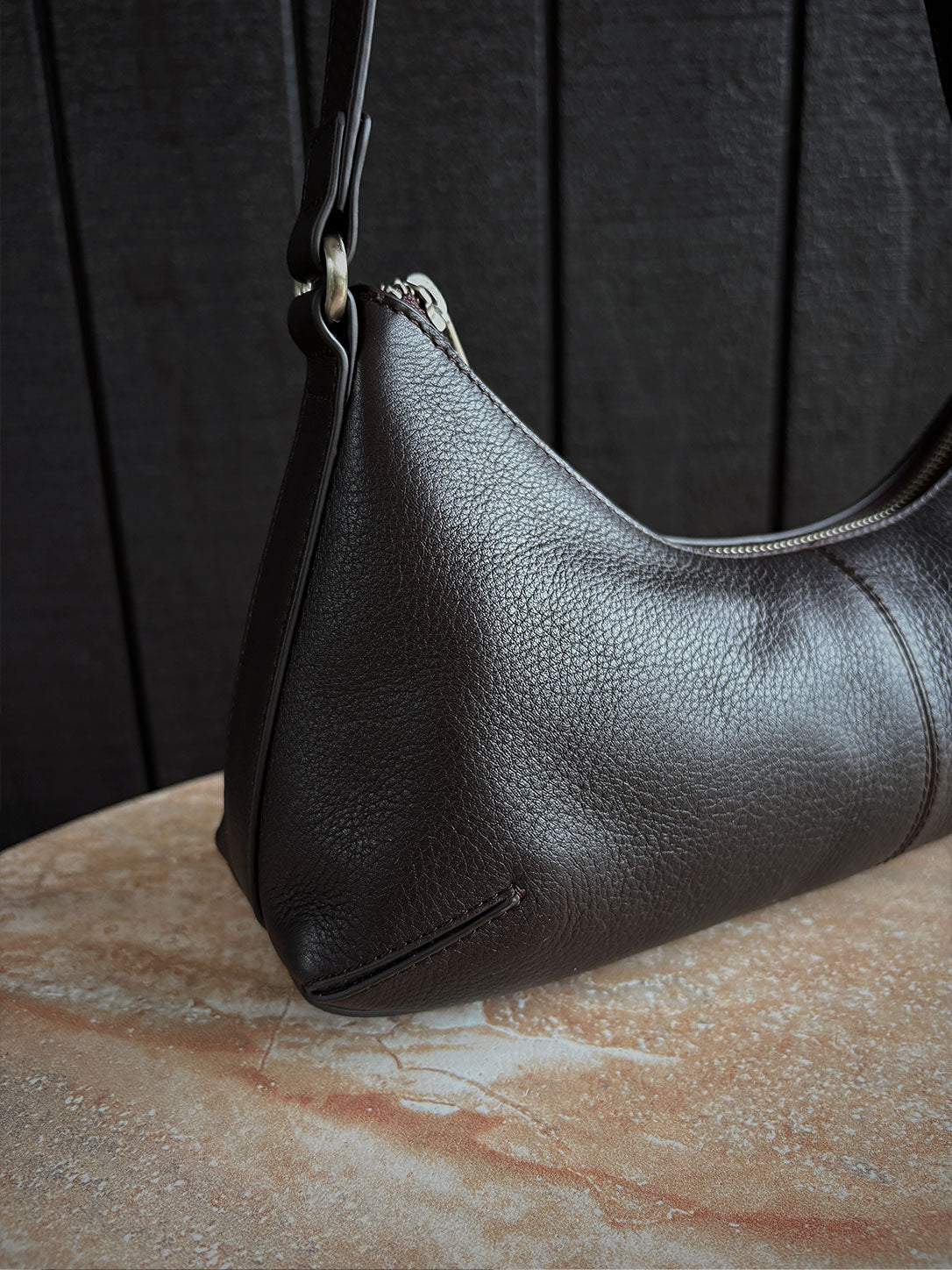 Berlin Shoulder Bag — Chocolate
