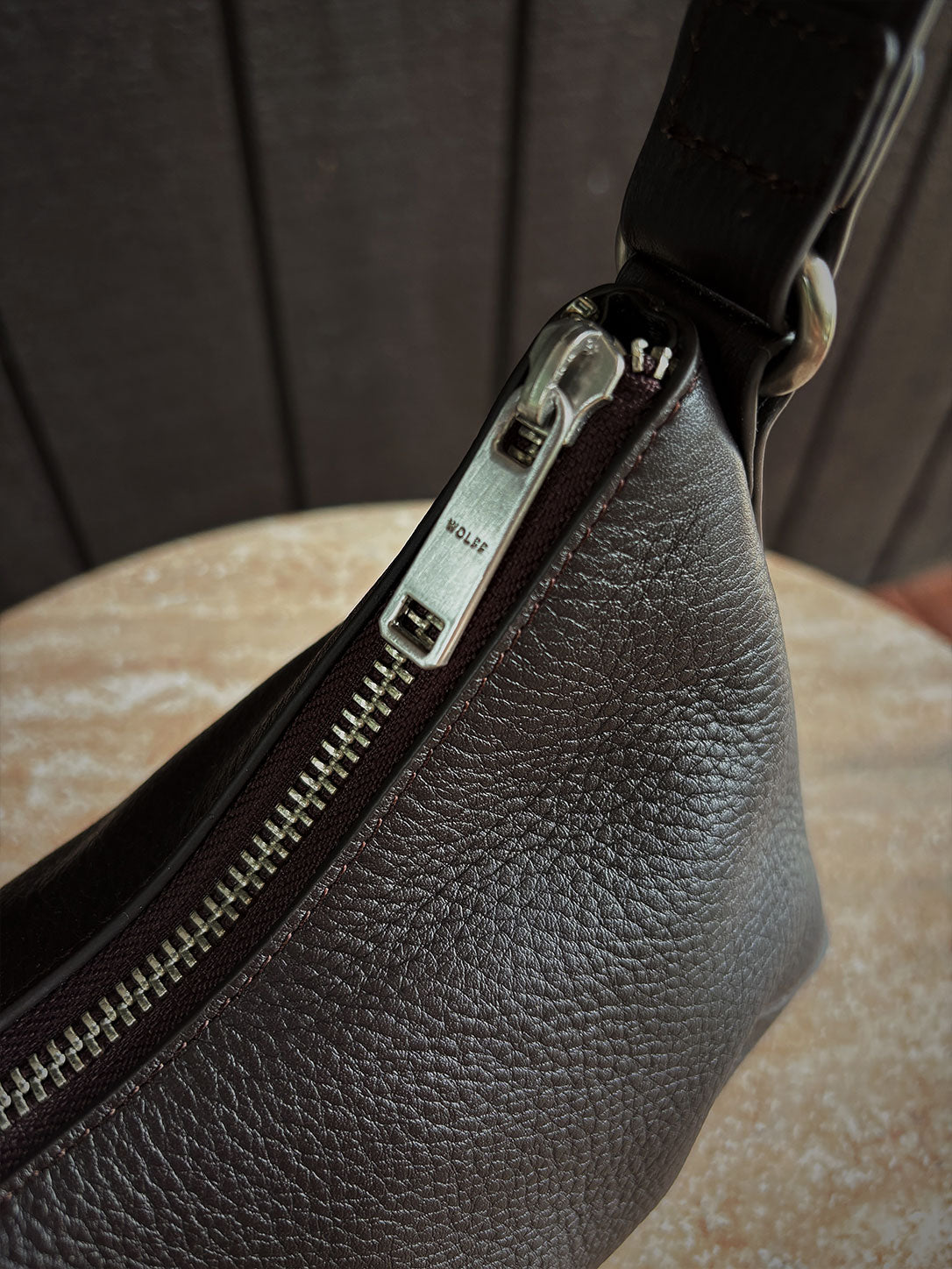 Berlin Shoulder Bag — Chocolate