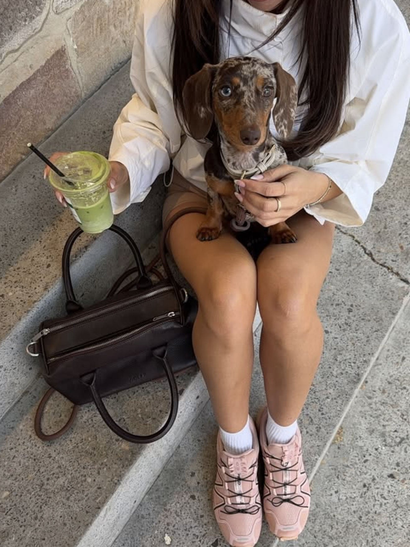 Boston Bag — Chocolate | Top Handle & Crossbody