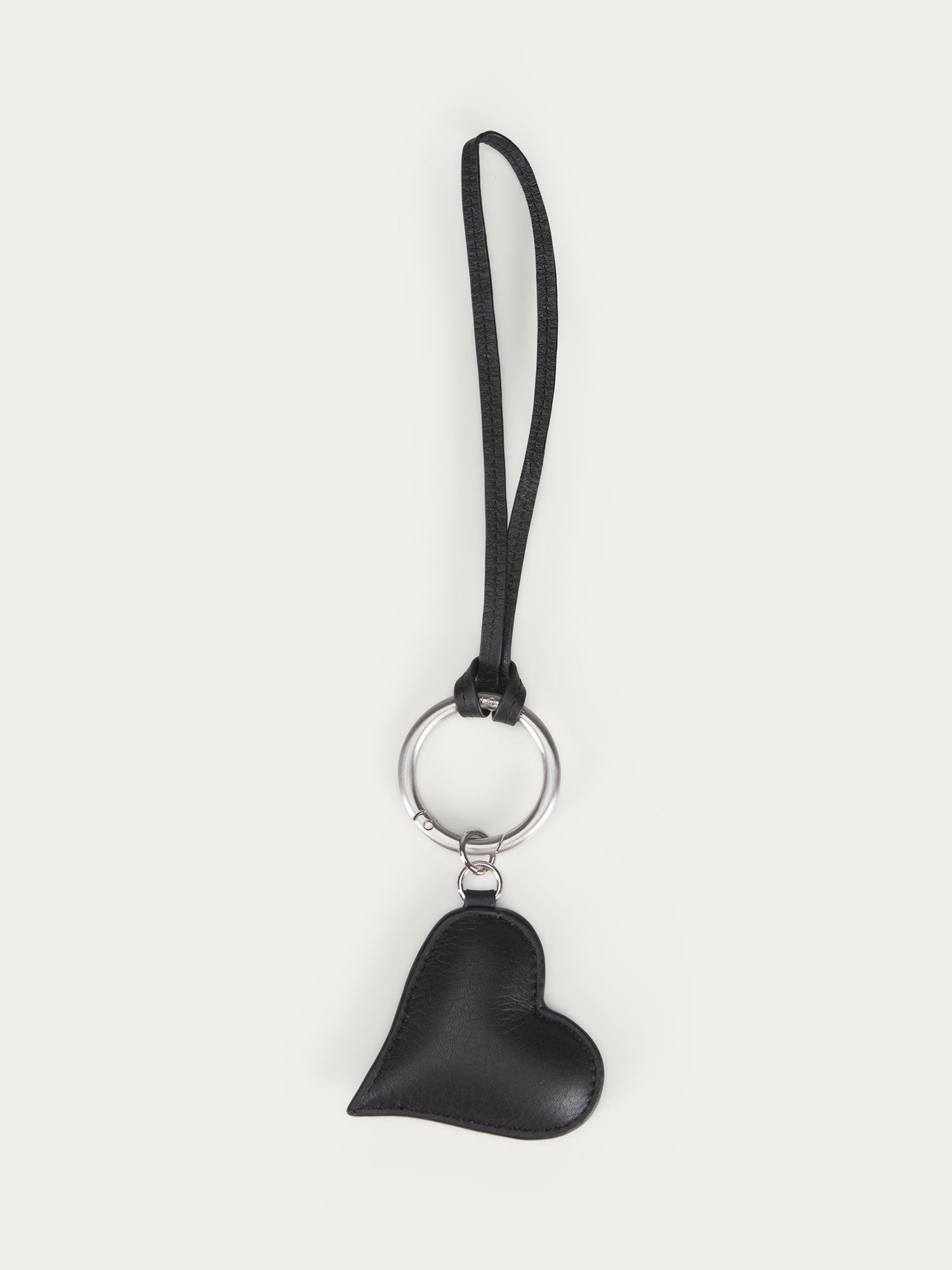 Wolff Heart Keyring — Black